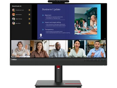Lenovo ThinkVision T24v-30 23.8" 75 Hz LED  Monitor, Black (63D8MAR3US)