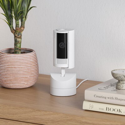 Ring Pan-Tilt Indoor Wired Security Camera, White (B0CG2VS5FD)
