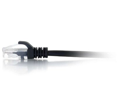 C2G 3' CAT-6 Network Patch Cable, 24 AWG, Black (27151)