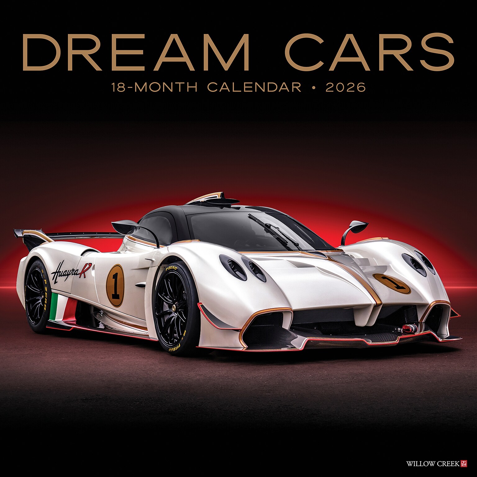 2026 Willow Creek Dream Cars 12 x 12 Monthly Wall Calendar (51023X)
