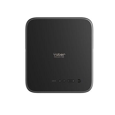 Yaber K3 Pro Full HD 1080p Smart Home Theater LCD Projector with Subwoofer, Black
