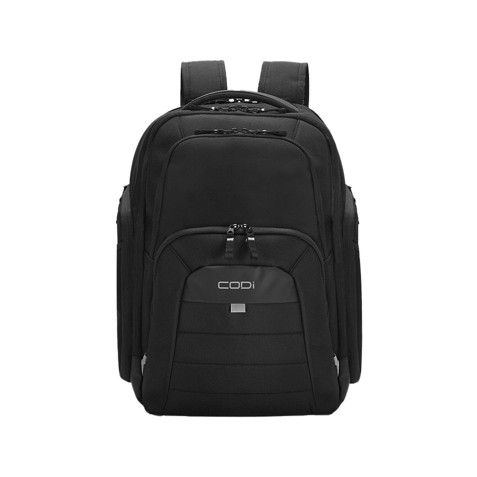 CODi Ferretti Pro 17.3 Polyester Laptop Backpack, Black (FER706-4)