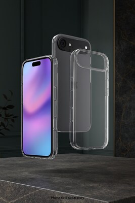 SaharaCase Venture Series Phone Case for iPhone 17 Air, Shock Absorbing, Clear (CP00949)
