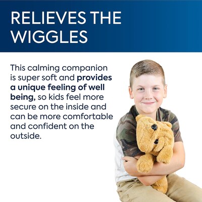 Bouncyband Happy Hugs Sensory Weighted Plush Bulldog (BBALPBD)