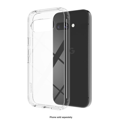 SaharaCase Venture Series Phone Case for Google Pixel 9a, Shock Absorbing, Clear (CP00791)