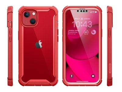 i-Blason Ares Red Case for iPhone 14 Plus (iPhone2022-6.7-Ares-SP-Ruddy)