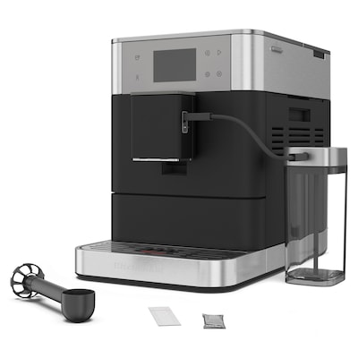 KitchenAid KF7 Pump/Automatic Espresso Machine, Cast Iron Black (KES8557BK)