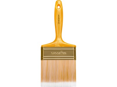 Wooster Brush Softip 4 Polyester Wall/Trim Brush, 6/Box (0Q31080040)