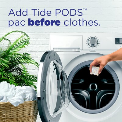 Tide PODS Free & Gentle HE Laundry Detergent Capsules, Scent-Free, 94.2 oz., 112 Capsules/Pack (03229)