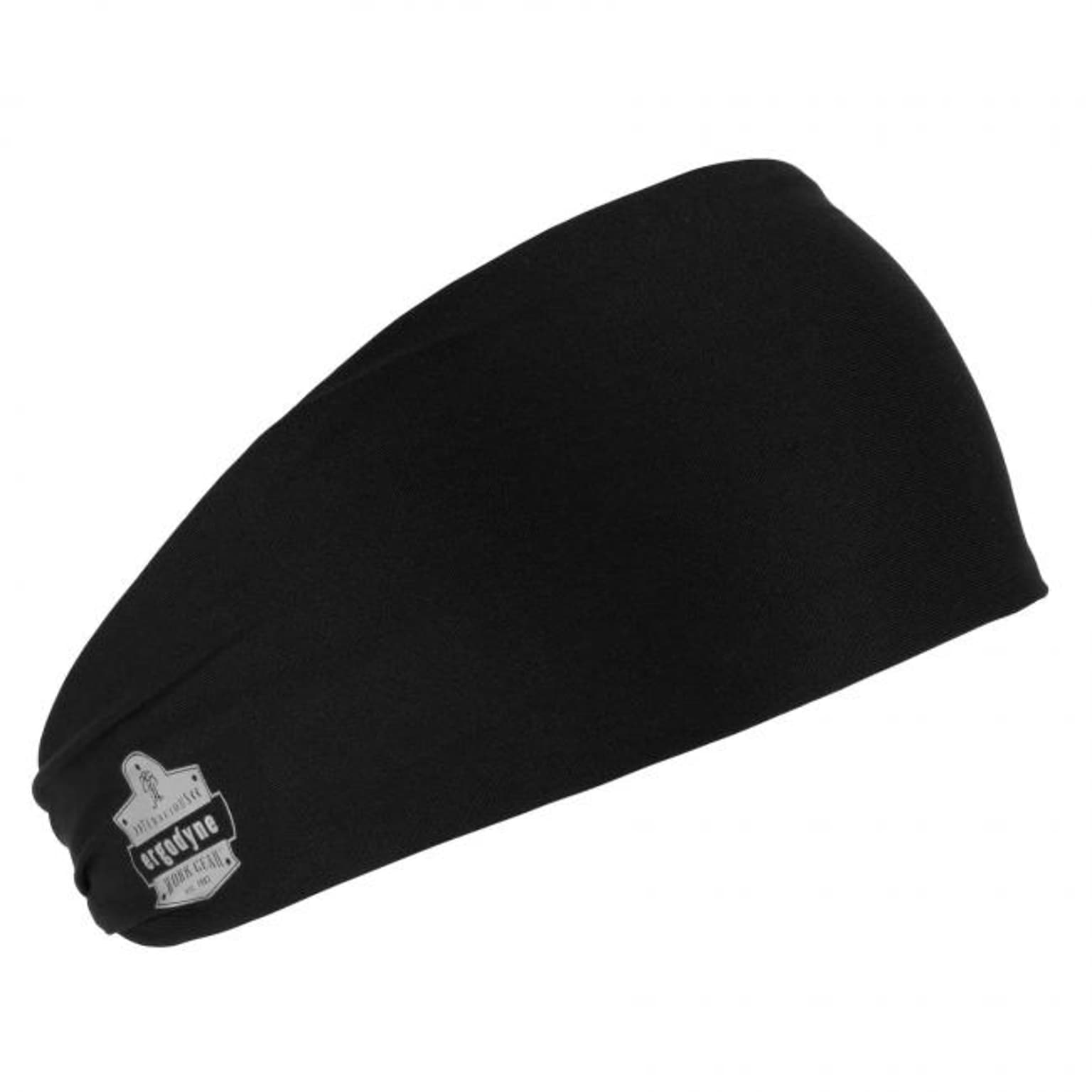 Ergodyne Chill-Its 6634 Cooling Headband, Black, One Size (12702)