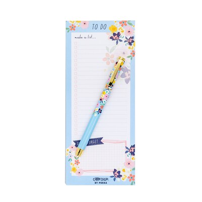 Pukka Pad Ditzy Floral Memo Pad, Assorted Colors, 6/Pack (PUK9206CD)