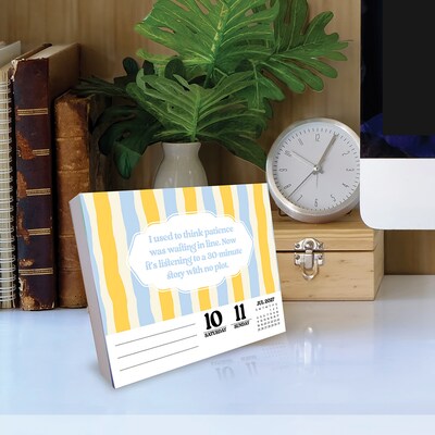 2027 Willow Creek Mom Humor & Wit 5.4" x 6.2" Day-to-Day Calendar (65013)