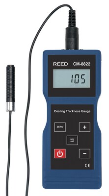 Reed Instruments CM-8822 Digital Coating Thickness Gauge, Blue (CM-8822)