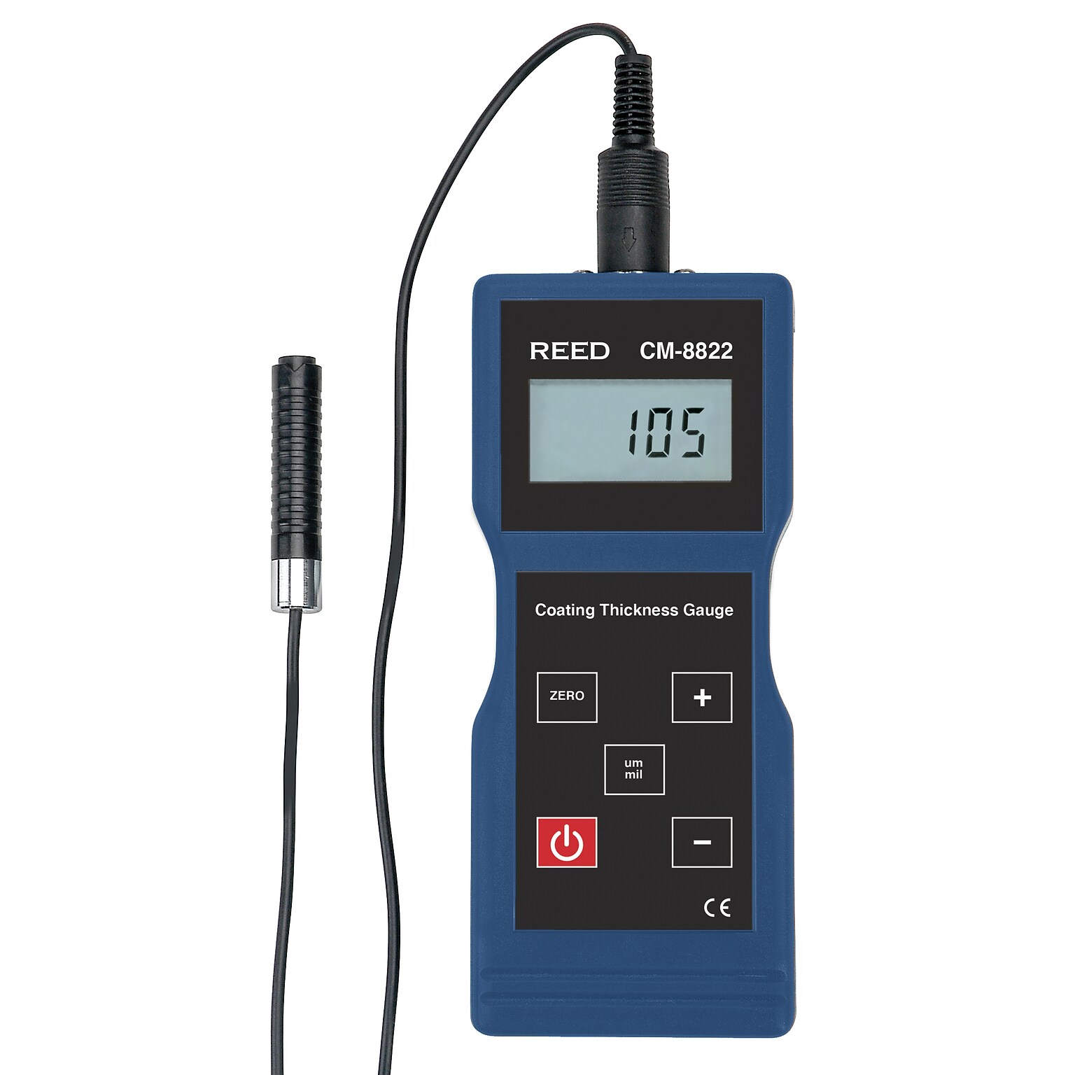 Reed Instruments CM-8822 Digital Coating Thickness Gauge, Blue (CM-8822)