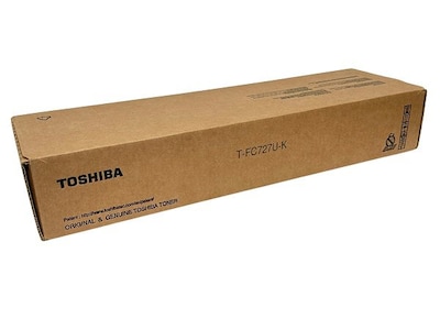 Toshiba TFC727UK Black Standard Yield Toner Cartridge, Prints Up to 106,600 Pages (T-FC-727-UK)