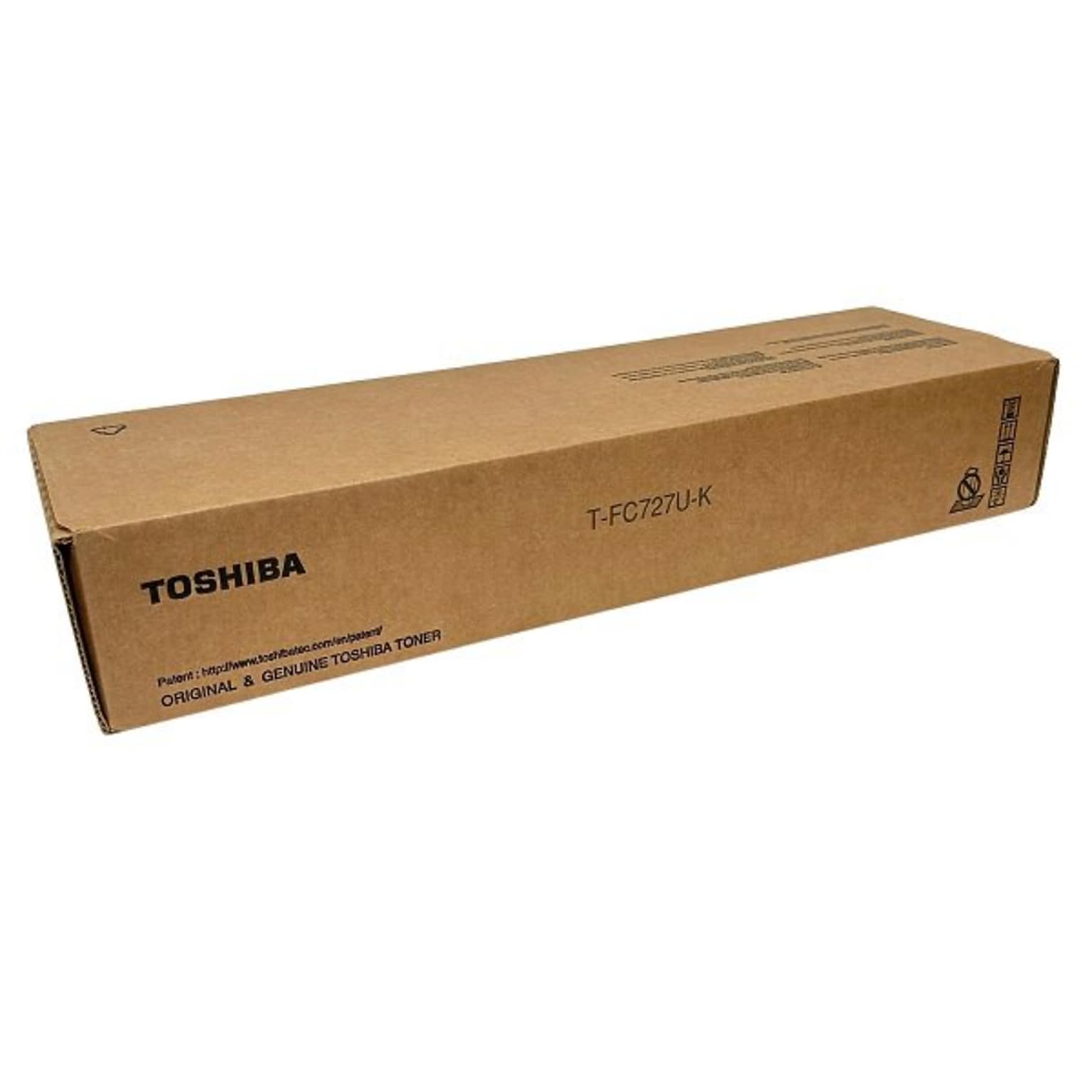 Toshiba TFC727UK Black Standard Yield Toner Cartridge, Prints Up to 106,600 Pages (T-FC-727-UK)
