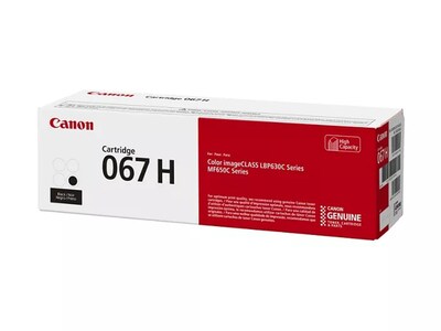 Canon 067 H Black High Yield Toner Cartridge (5106C001)