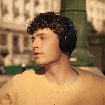 Edifier Wireless Active Noise Canceling Folding Over-Ear Headphones, Bluetooth, Black (WH950NB)