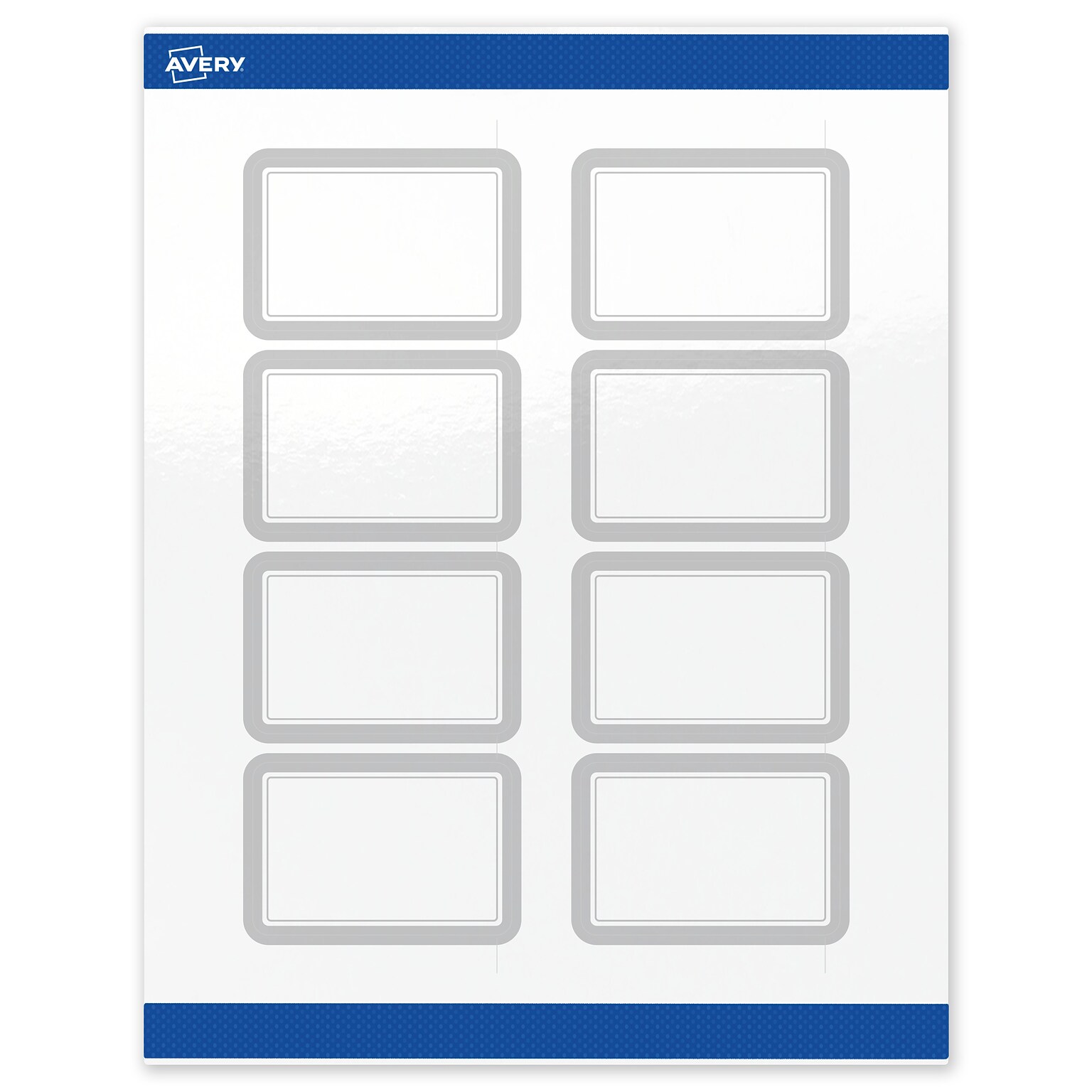 Avery Laser/Inkjet Rectangle Multipurpose Labels, 2 x 3, White, 80/Pack (S00-F38)
