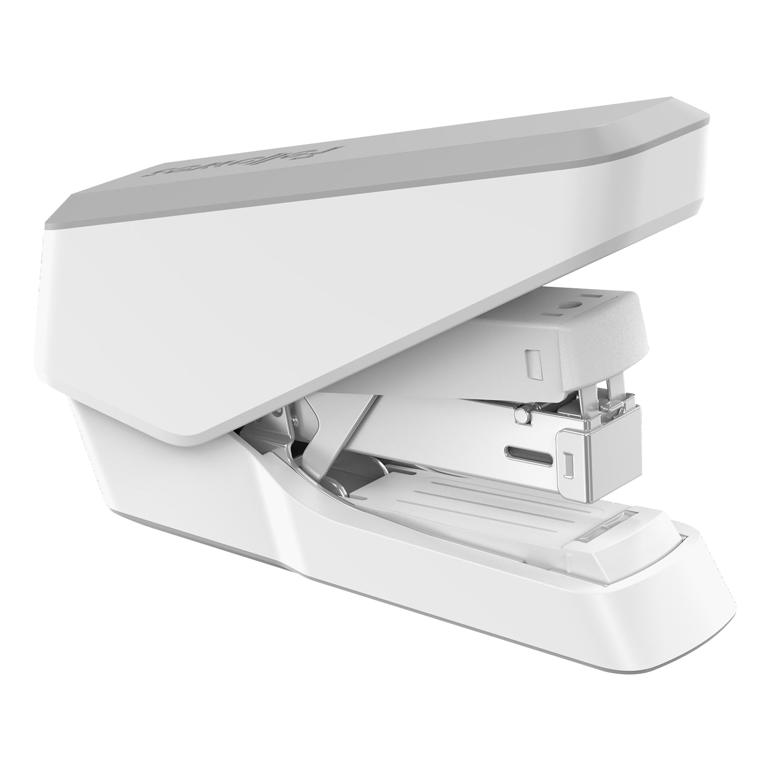 Fellowes LX860 EasyPress Desktop Stapler, 40-Sheet Capacity, Staples Included, White (LX860WHITE)