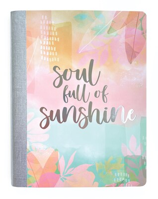 Carolina Pad Silver Lining Composition Notebook, 7.67" x 9.84", College-Ruled, 100 Sheets (25007)