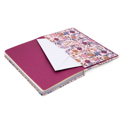 Pukka Pad Bloom Subject Notebooks, Narrow Ruled, Black, 3/Pack (PUK9493BLM)