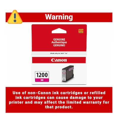 Canon PGI-1200 Magenta Standard Yield Ink Cartridge (9233B001)
