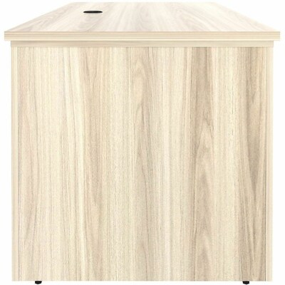 Lorell Essentials 60 W Sit to Stand Executive Desk, Modern Elm (LLR66308)
