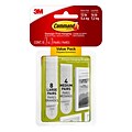 Command Medium and Large Picture Hanging Strips, 4 Pairs of Medium Command Strips, 8 Pairs of Large