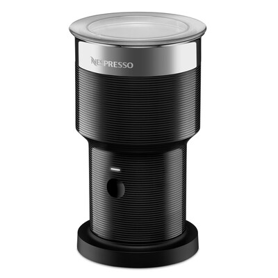 Nespresso Professional Aeroccino XL Stainless Steel Frother, Black (4392-US-BK-NE)