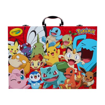 Crayola Imagination Art Set, Pokémon, 115 Pieces/Set (BIN042925)