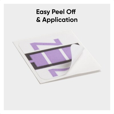 Smead BCCR Labels File Folder Label, Z, Lavender, 500 Labels/Pack (67096)