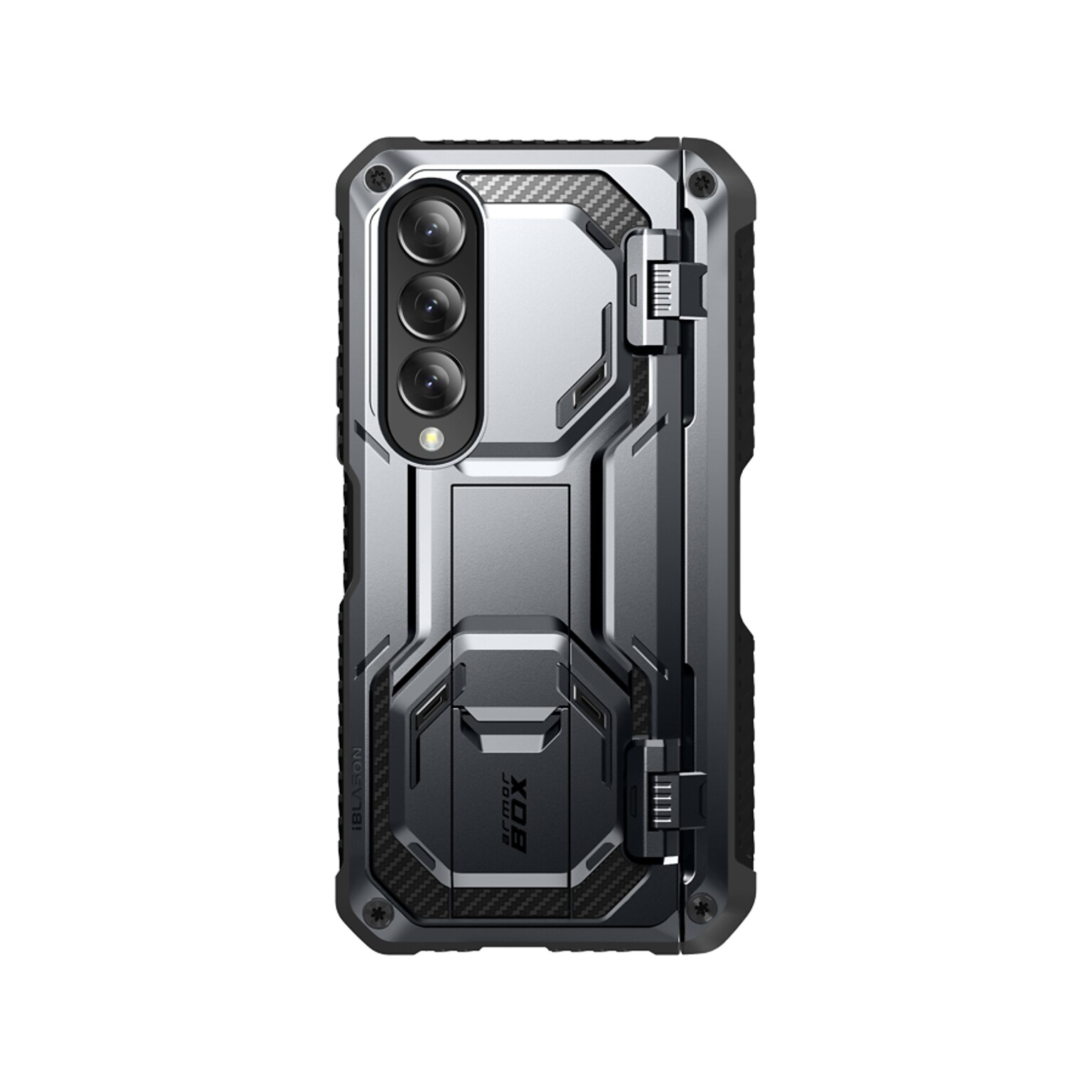 i-Blason Armorbox Black Rugged Case for Samsung Galaxy Z Fold4 (Galaxy2022-ZFold4-5G-Armorbox-SP-Black)