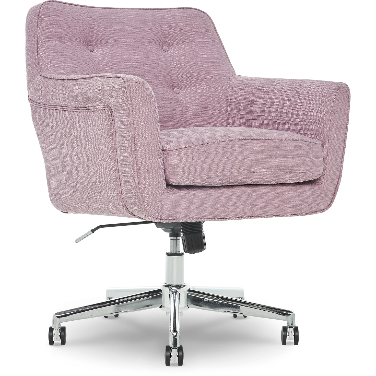 Serta Style Ashland Fabric Swivel Computer and Desk Chair, Lilac (47140D)