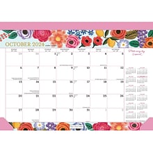 2024-2025 Plato Bonnie Marcus OFFICIAL 14 x 10 Academic & Calendar Monthly Desk Pad Calendar (9781