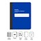 Staples Composition Notebook, 7.5 x 9.75, Wide Ruled, 80 Sheets, Each(TR54890)