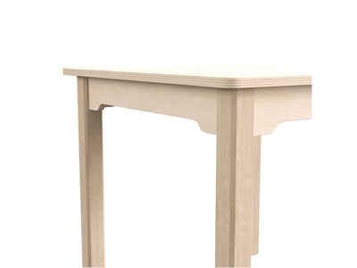 Flash Furniture Bright Beginnings Hercules Square Table, 23.5" x 23.5", Beech (MK-ME088009-GG)