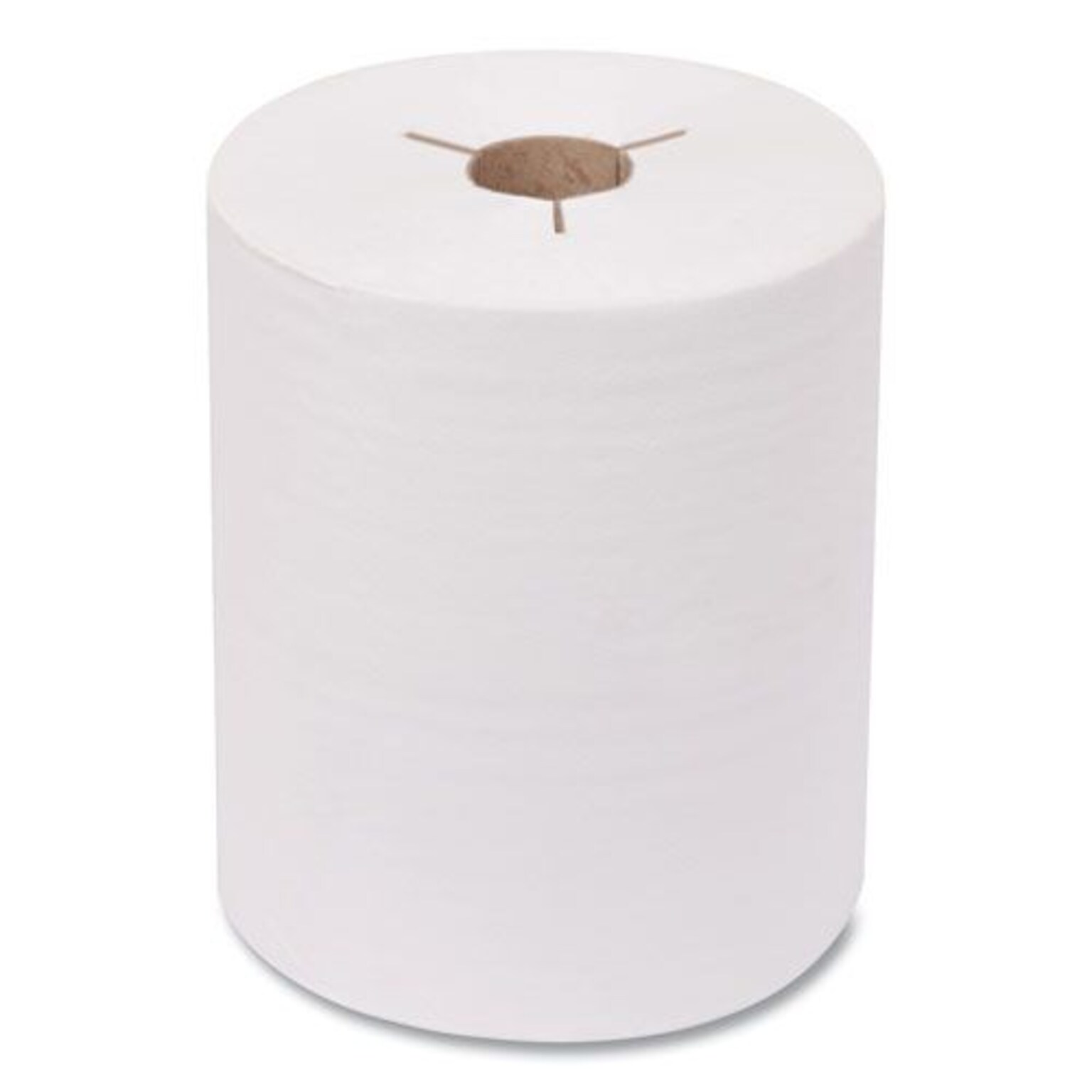 Tork Advanced Hand Towel Roll, Notched, 1-Ply, 8 x 11, White, 491/Roll, 12 Rolls/Carton (TRK8634550)