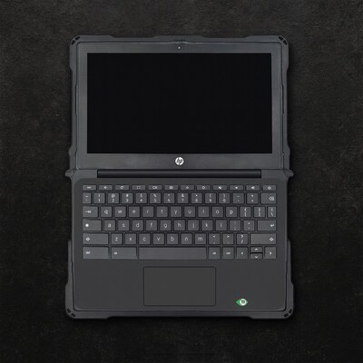 SaharaCase Venture Series Case for HP Fortis G1M/Flip G1M Chromebook (2in1), Shock-Absorbing, Clear/Black (LT00118)