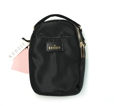 GIFT OF THE DAY:  Kedzie Crosstown Crossbody Bag - Black