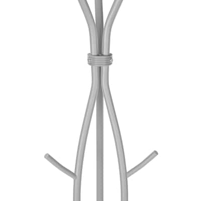 Monarch Specialties Inc. Coat Tree, Silver, Metal (I 2061)