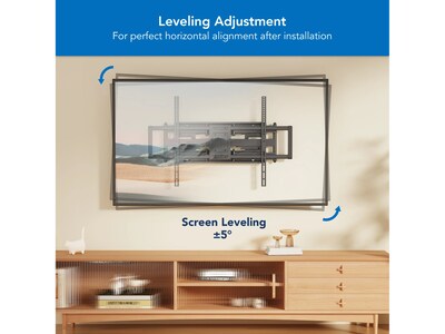 Mount-It! Heavy-Duty XXL Full-Motion TV Mount, 264 lbs. Max. (MI-14010)