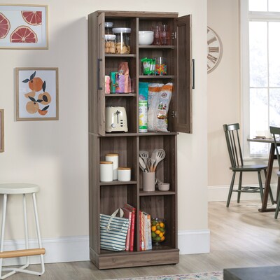 Sauder HomePlus 71"H Storage Cabinet with 6 Shelves, Salt Oak (435132)