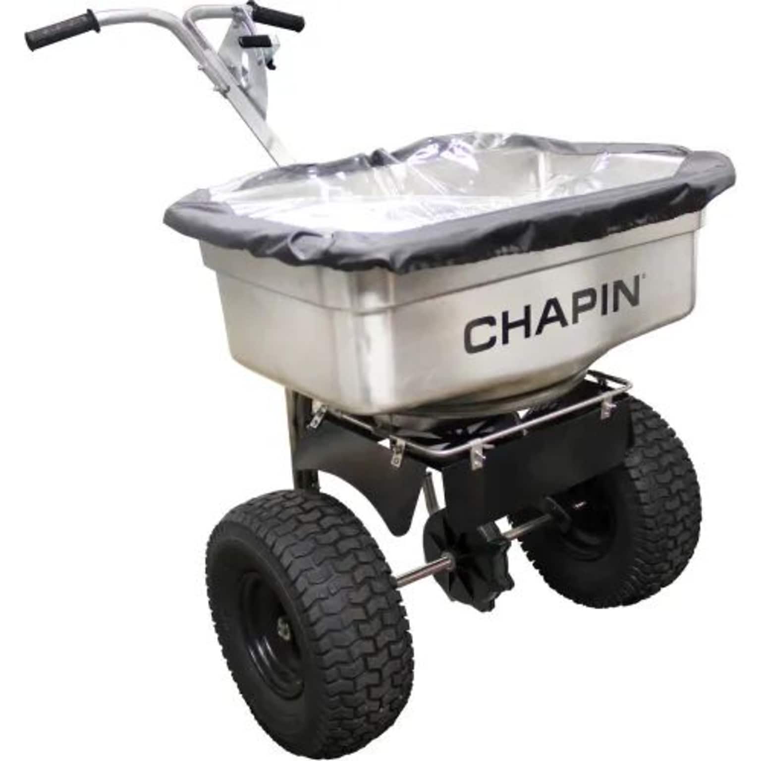 Chapin 100 Lb. Stainless Steel Professional Rock Salt Spreader (82500B)