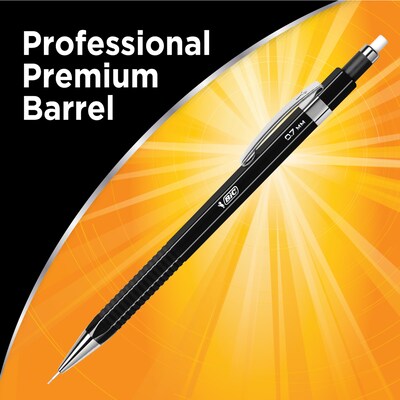 BIC Break Resistant Pro Mechanical Pencil, #2 Hard Lead (MVR7P1-BLK)