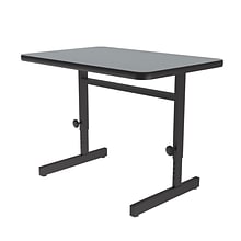 Correll Training Room Table, 48x24, Gray Granite (CSA2448TF-15)