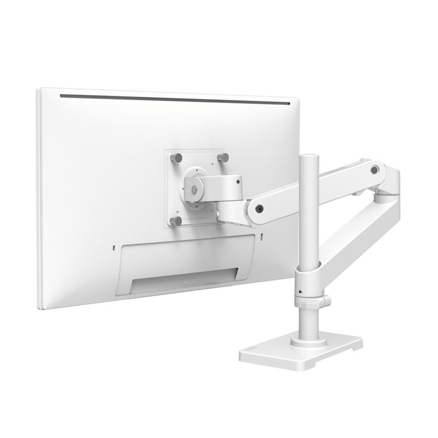 Ergotron LX Adjustable Monitor Arm, Up to 34, White (45-695-290)
