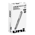 uni-ball Vision Elite Rollerball Pens, Bold Point, Black Ink, Dozen (61231)