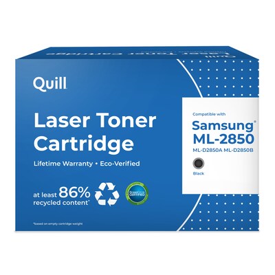 Quill Brand Remanufactured Laser Toner Cartridge Comparable to Samsung® ML-2850 Black (100% Satisfaction Guaranteed)