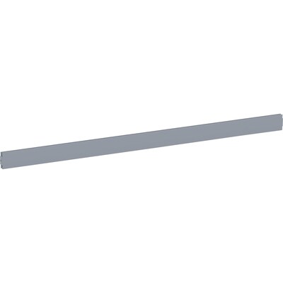 Lorell Aluminum Single-Wide Horizontal Panel Strip, Silver (LLR90273)